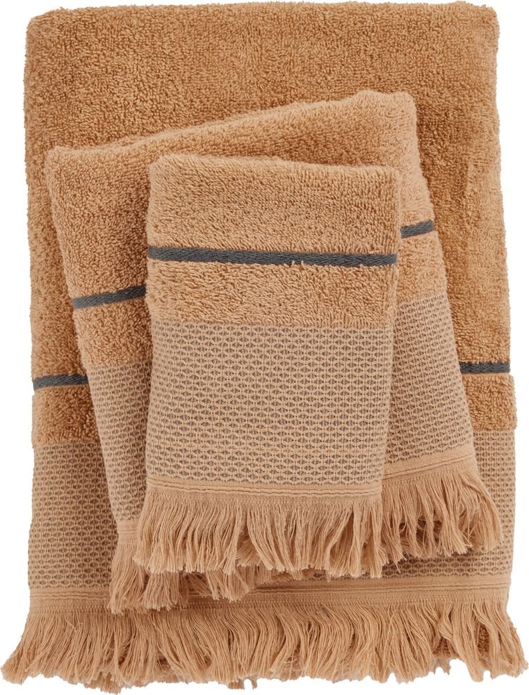 ΣΕΤ ΠΕΤΣΕΤΕΣ DAS HOME BEST 0843 TERACOTTA 3ΤΜΧ (30X50CM-50X90CM-70X140CM) DAS HOME