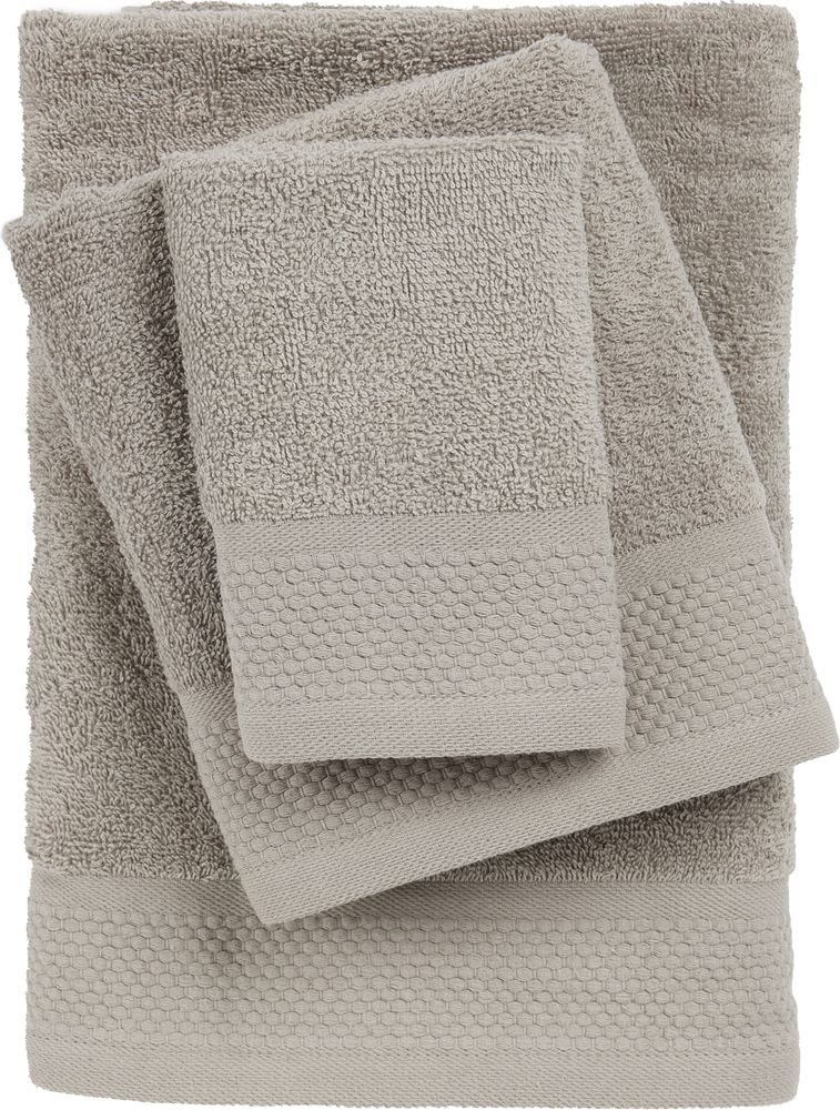 ΣΕΤ ΠΕΤΣΕΤΕΣ DAS HOME BEST 0834 GREY 3ΤΜΧ (30X50CM-50X90CM-70X140CM)