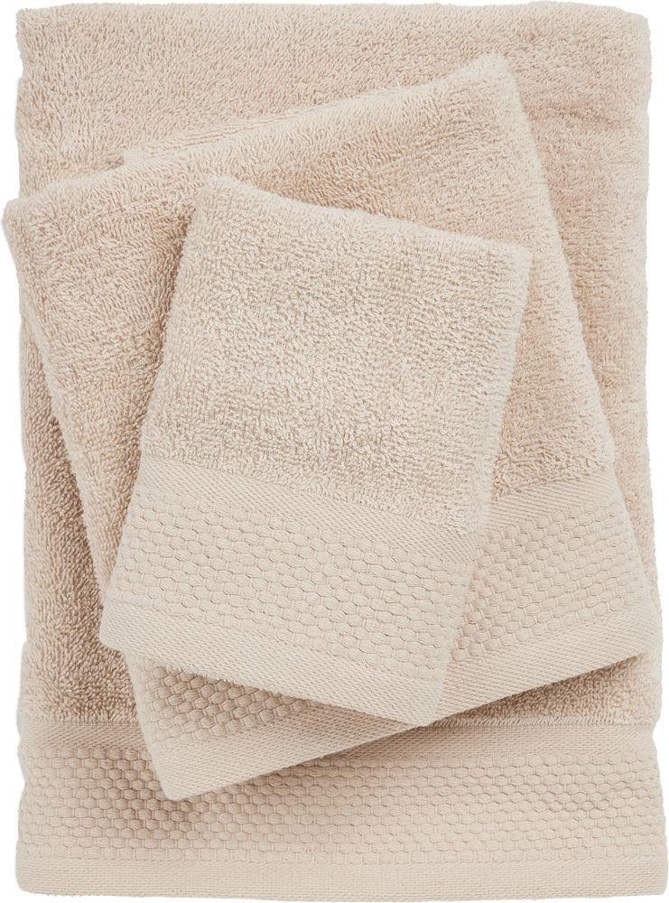 ΣΕΤ ΠΕΤΣΕΤΕΣ DAS HOME BEST 0833 TAUPE 3ΤΜΧ (30X50CM-50X90CM-70X140CM) DAS HOME