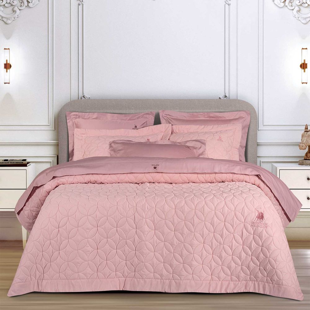 ΚΟΥΒΕΡΛΙ KING SIZE GREENWICH POLO CLUB CLASSIC 2359 NUDE 240Χ250CM GREENWICH POLO CLUB