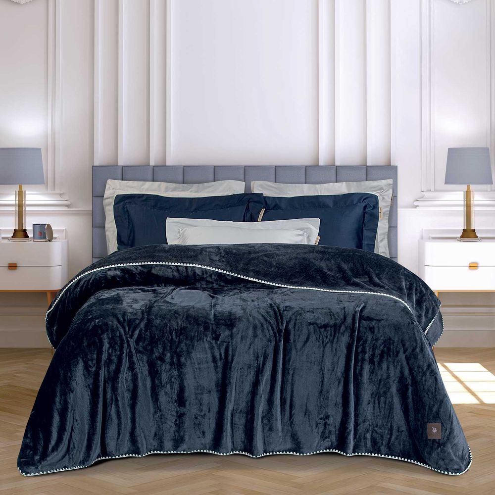 Κουβέρτα Fleece Μονή Greenwich Polo Club 4442 Royal Blue 170x240