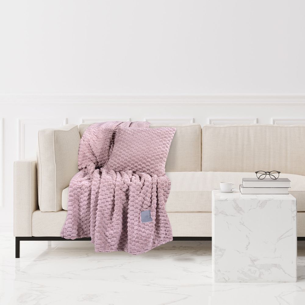 ΚΟΥΒΕΡΤΑ ΚΑΝΑΠΕ GREENWICH POLO CLUB FLEECE 3474 NUDE (130X170CM) GREENWICH POLO CLUB