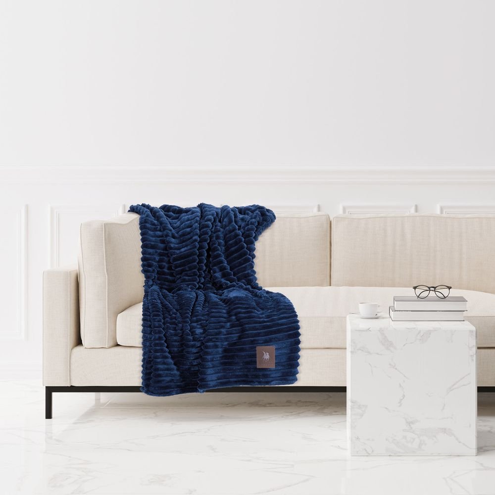 GREENWICH POLO CLUB ΚΟΥΒΕΡΤΑ ΚΑΝΑΠΕ GREENWICH POLO CLUB FLEECE 3487 BLUE (130X170CM)