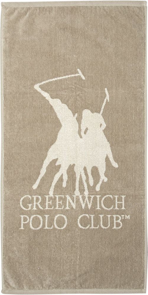 ΠΕΤΣΕΤΑ ΓΥΜΝΑΣΤΗΡΙΟΥ GREENWICH POLO CLUB ESSENTIAL 3930 ECRU/TAUPE 45Χ90CM GREENWICH POLO CLUB