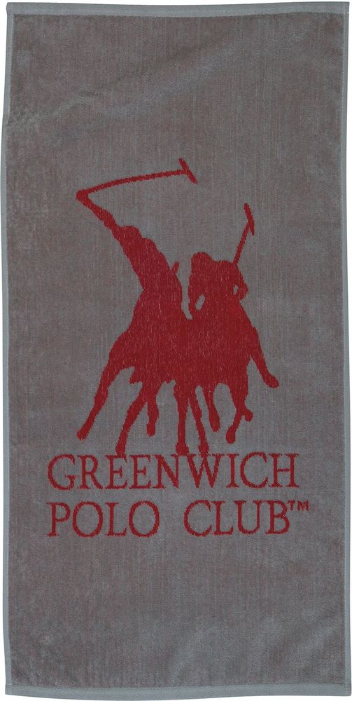 ΠΕΤΣΕΤΑ ΓΥΜΝΑΣΤΗΡΙΟΥ GREENWICH POLO CLUB ESSENTIAL 3036 GREY/RED 45Χ90CM GREENWICH POLO CLUB