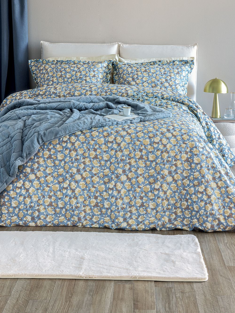 ΣΕΝΤΟΝΙΑ ΜΟΝΑ PALAMAIKI HOME IVY IS807 ΣΕΤ 3 ΤΜΧ (170X270CM) ΠΑΛΑΜΑΙΚΗ