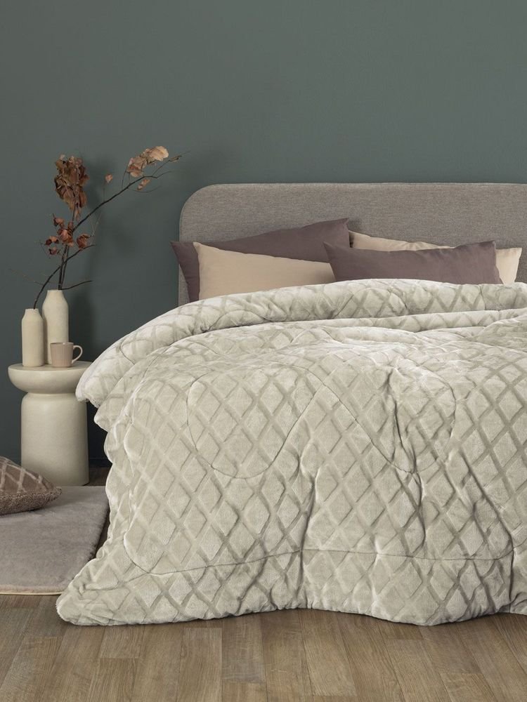 ΚΟΥΒΕΡΤΟΠΑΠΛΩΜΑ KING SIZE PALAMAIKI HOME NADINE/5 ICE 240X260CM ΠΑΛΑΜΑΙΚΗ