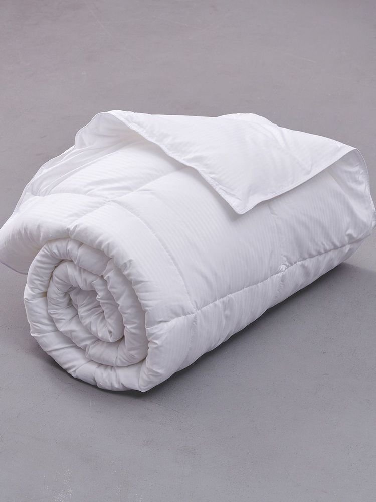 ΠΑΠΛΩΜΑ ΥΠΕΡΔΙΠΛΟ PALAMAIKI HOME WHITE COMFORT STRIPE MICROFIBER 220X240CM