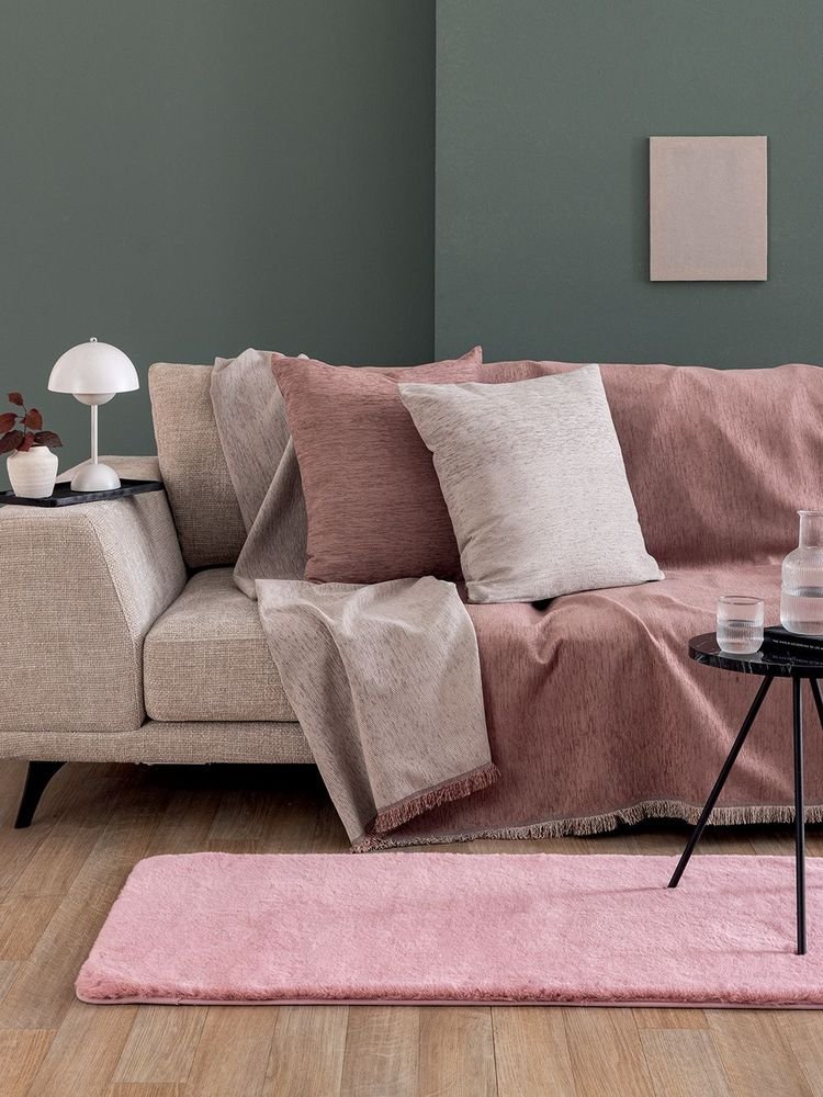 ΡΙΧΤΑΡΙ ΔΙΘΕΣΙΟ PALAMAIKI HOME PARVA PINK (180X250CM)