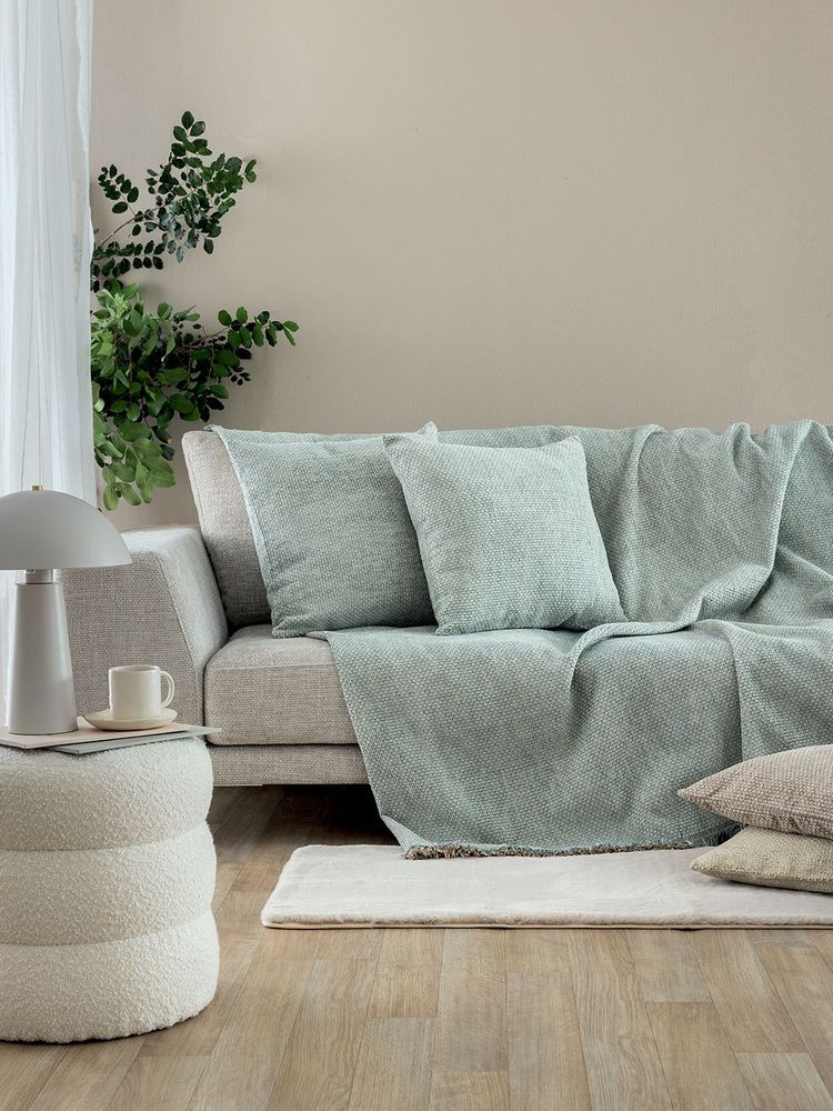 ΡΙΧΤΑΡΙ ΠΟΛΥΘΡΟΝΑΣ PALAMAIKI HOME KALI MINT (170X170CM) ΠΑΛΑΜΑΙΚΗ