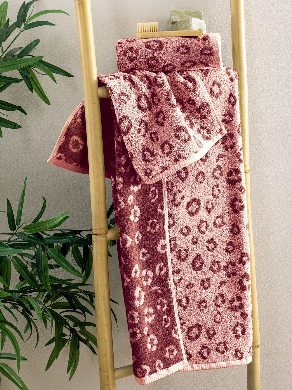 ΠΕΤΣΕΤΕΣ ΜΠΑΝΙΟΥ PALAMAIKI HOME PAM ROSE 3ΤΜΧ