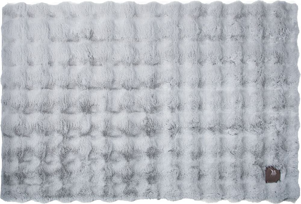 ΧΑΛΙ GREENWICH POLO CLUB FAUX FUR 3112 GREY (75X140CM) GREENWICH POLO CLUB