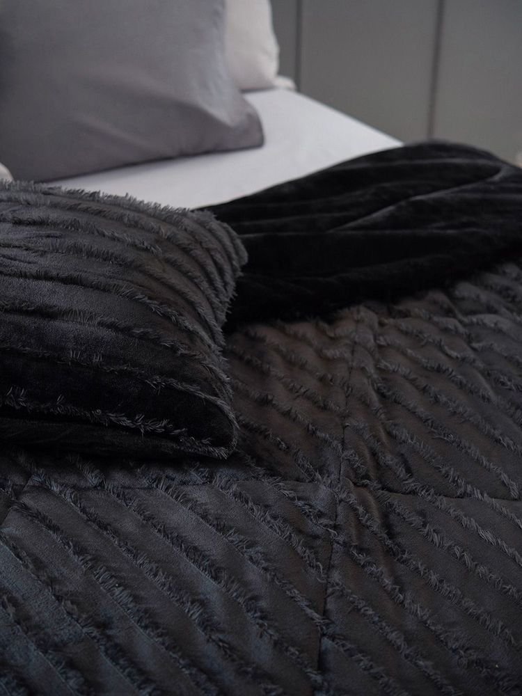 ΔΙΑΚΟΣΜΗΤΙΚΗ ΜΑΞΙΛΑΡΟΘΗΚΗ PALAMAIKI HOME GWEN BLACK 50X50CM