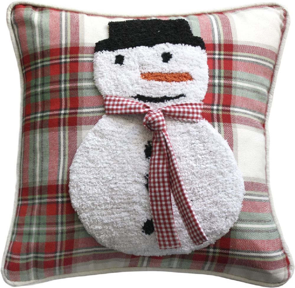 ΔΙΑΚΟΣΜΗΤΙΚΟ ΜΑΞΙΛΑΡΙ DAS HOME CHRISTMAS 0847 RED/WHITE (40X40CM) DAS HOME