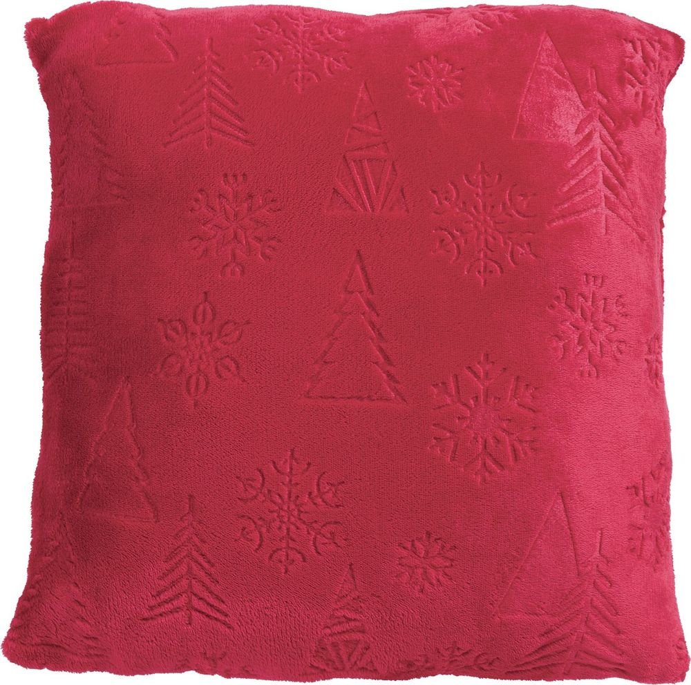 ΔΙΑΚΟΣΜΗΤΙΚΟ ΜΑΞΙΛΑΡΙ DAS HOME CHRISTMAS 1375 RED (40X40CM)