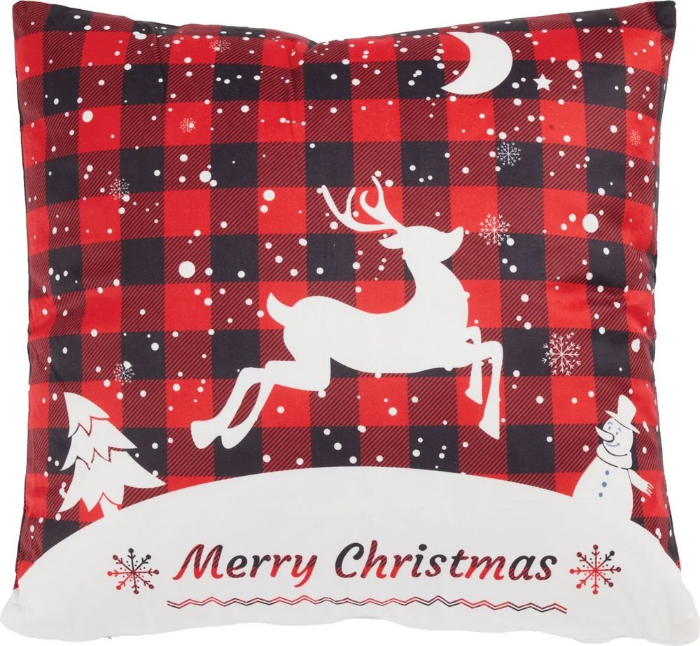 ΔΙΑΚΟΣΜΗΤΙΚΟ ΜΑΞΙΛΑΡΙ DAS HOME CHRISTMAS 0853 RED (45X45CM)