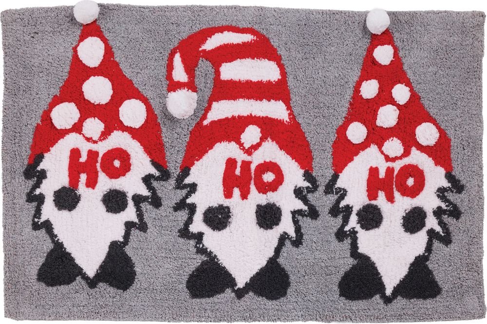 ΤΑΠΕΤΟ ΜΠΑΝΙΟΥ DAS HOME CHRISTMAS 0851 GREY 50Χ80CM