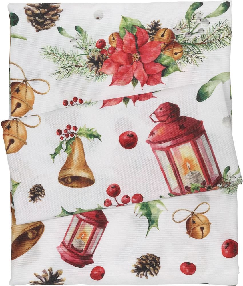 ΧΡΙΣΤΟΥΓΕΝΝΙΑΤΙΚO RUNNER DAS HOME 0624 ΕΜΠΡΙΜΕ 45X140CM DAS HOME