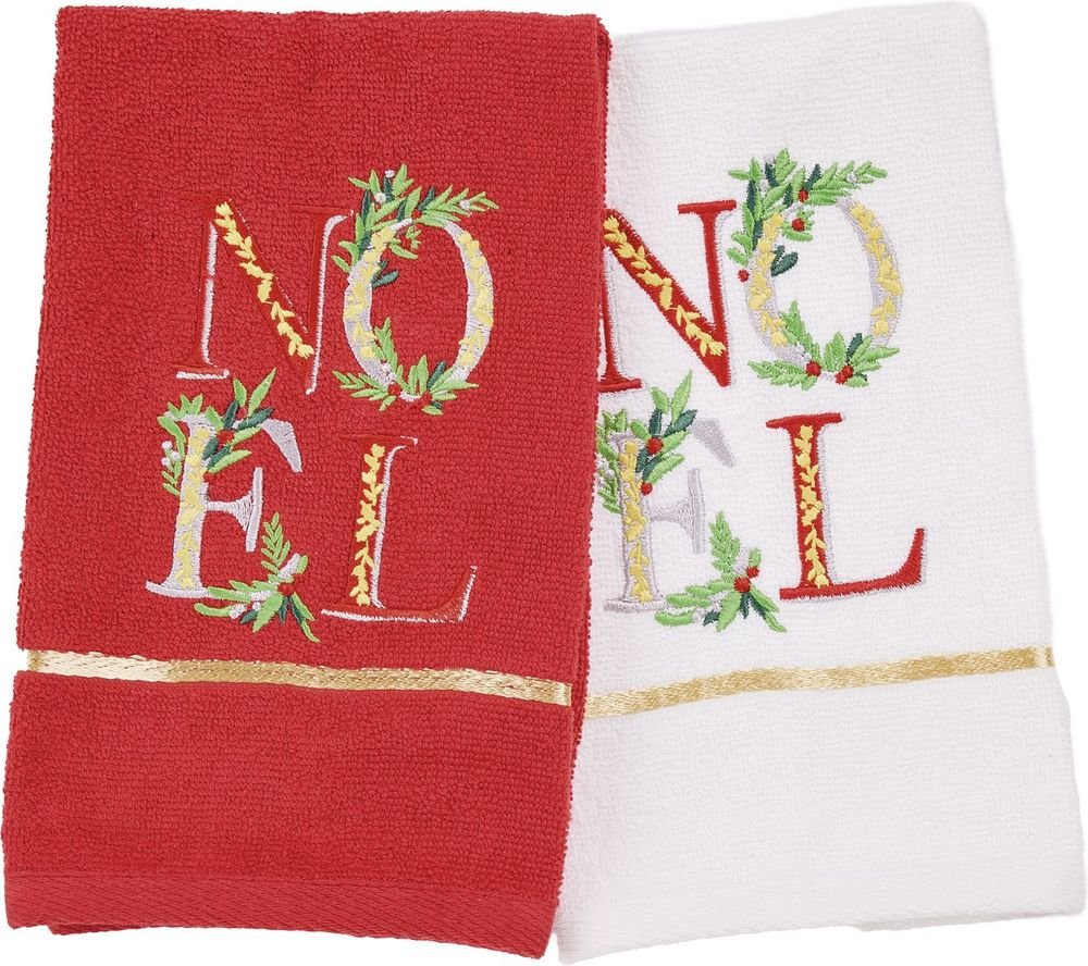 DAS HOME CHRISTMAS ΠΟΤΗΡΟΠΑΝΑ 0813 RED/WHITE 30X50CM 2ΤΜΧ