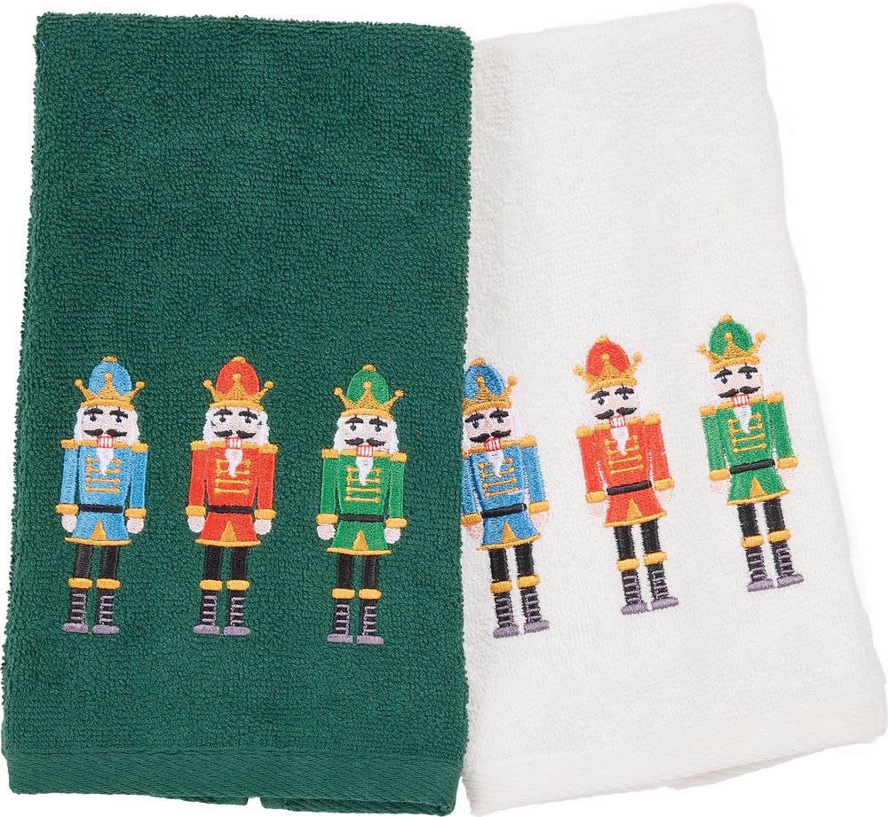 DAS HOME CHRISTMAS ΠΟΤΗΡΟΠΑΝΑ 0811 GREEN/WHITE 30X50CM 2ΤΜΧ DAS HOME