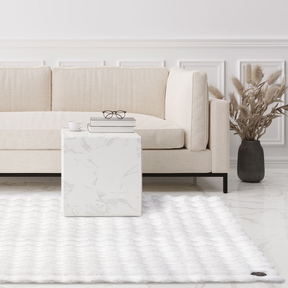 GREENWICH POLO CLUB ΧΑΛΙ GREENWICH POLO CLUB FAUX FUR 3111 WHITE (150X200CM)