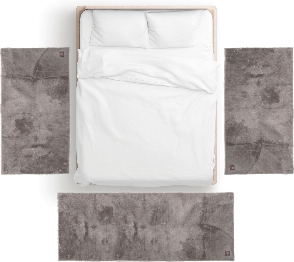 ΧΑΛΙ GREENWICH POLO CLUB FAUX FUR 3109 TAUPE (75X200CM)