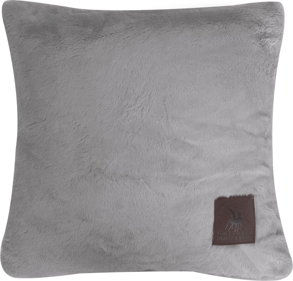 GREENWICH POLO CLUB ΔΙΑΚΟΣΜΗΤΙΚΟ ΜΑΞΙΛΑΡΙ GREENWICH POLO CLUB PREMIUM 3970 GREY 40X40CM