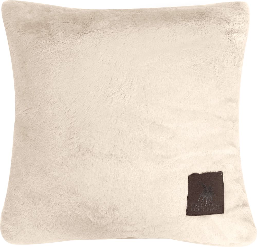 ΔΙΑΚΟΣΜΗΤΙΚΟ ΜΑΞΙΛΑΡΙ GREENWICH POLO CLUB PREMIUM 3968 IVORY 40X40CM GREENWICH POLO CLUB
