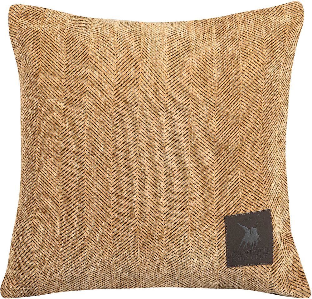 ΔΙΑΚΟΣΜΗΤΙΚΟ ΜΑΞΙΛΑΡΙ GREENWICH POLO CLUB 3949 OCHRE 42X42CM GREENWICH POLO CLUB