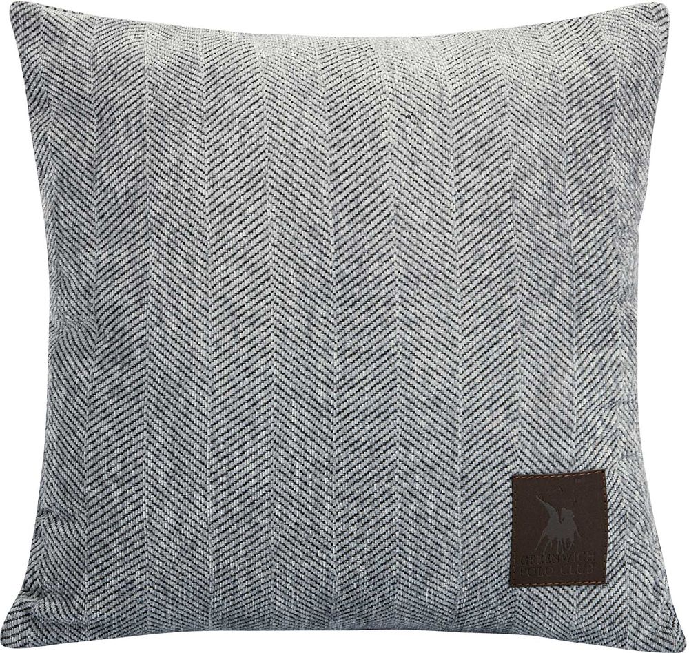 ΔΙΑΚΟΣΜΗΤΙΚΟ ΜΑΞΙΛΑΡΙ GREENWICH POLO CLUB 3947 GREY 42X42CM GREENWICH POLO CLUB