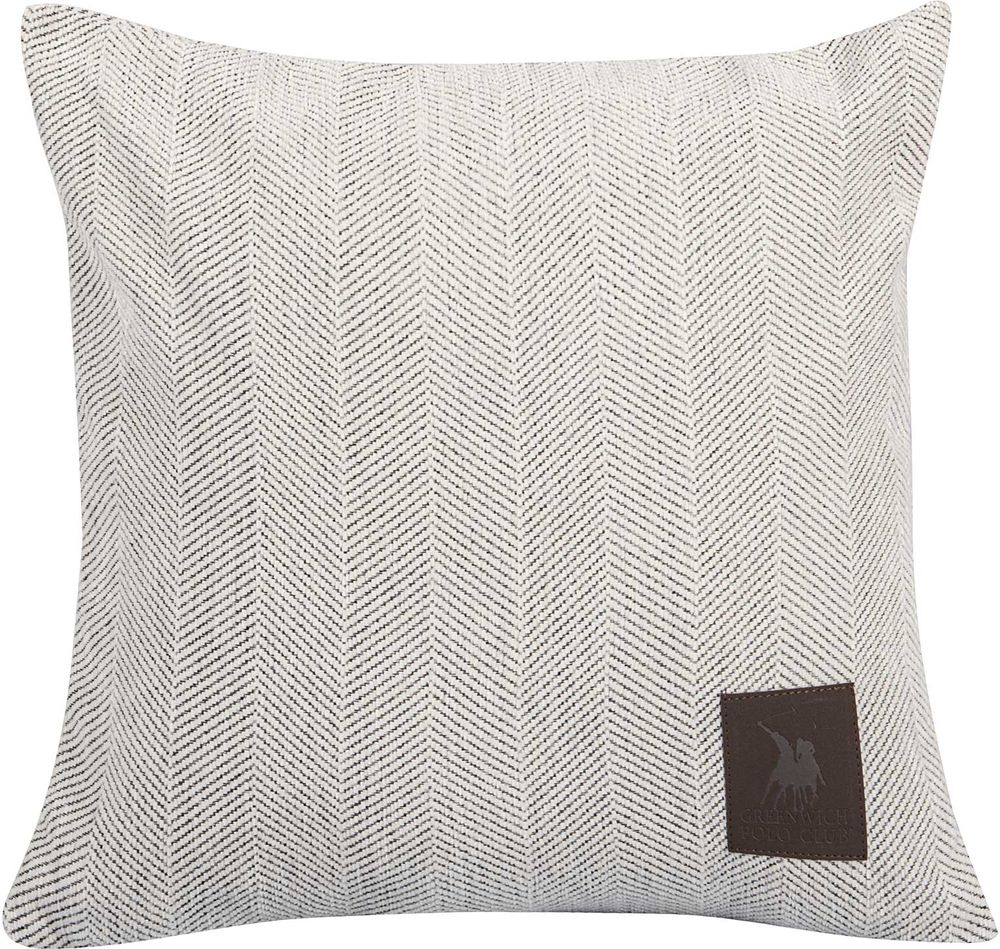 ΔΙΑΚΟΣΜΗΤΙΚΟ ΜΑΞΙΛΑΡΙ GREENWICH POLO CLUB 3946 WHITE 42X42CM GREENWICH POLO CLUB