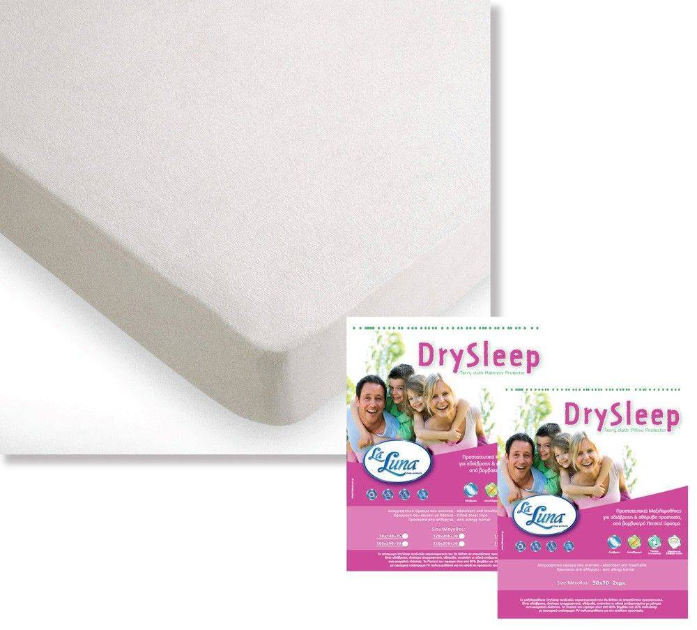 ΕΠΙΣΤΡΩΜΑ ΜΟΝΟ LA LUNA DRYSLEEP ΑΔΙΑΒΡΟΧΟ ΠΕΤΣΕΤΕ (100X200+30CM) LA LUNA