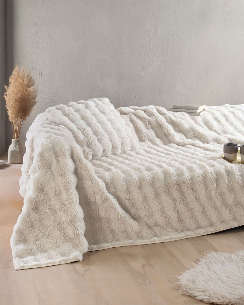 ΔΙΑΚΟΣΜΗΤΙΚΗ ΜΑΞΙΛΑΡΟΘΗΚΗ RYTHMOS POP RABBIT ΜΠΕΖ 50X50CM RYTHMOS