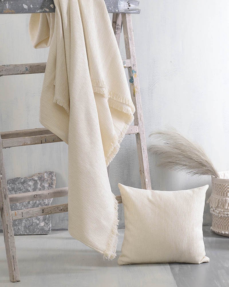 ΡΙΧΤΑΡΙ ΤΕΤΡΑΘΕΣΙΟ RYTHMOS ESSIE ΕΚΡΟΥ 180X330CM