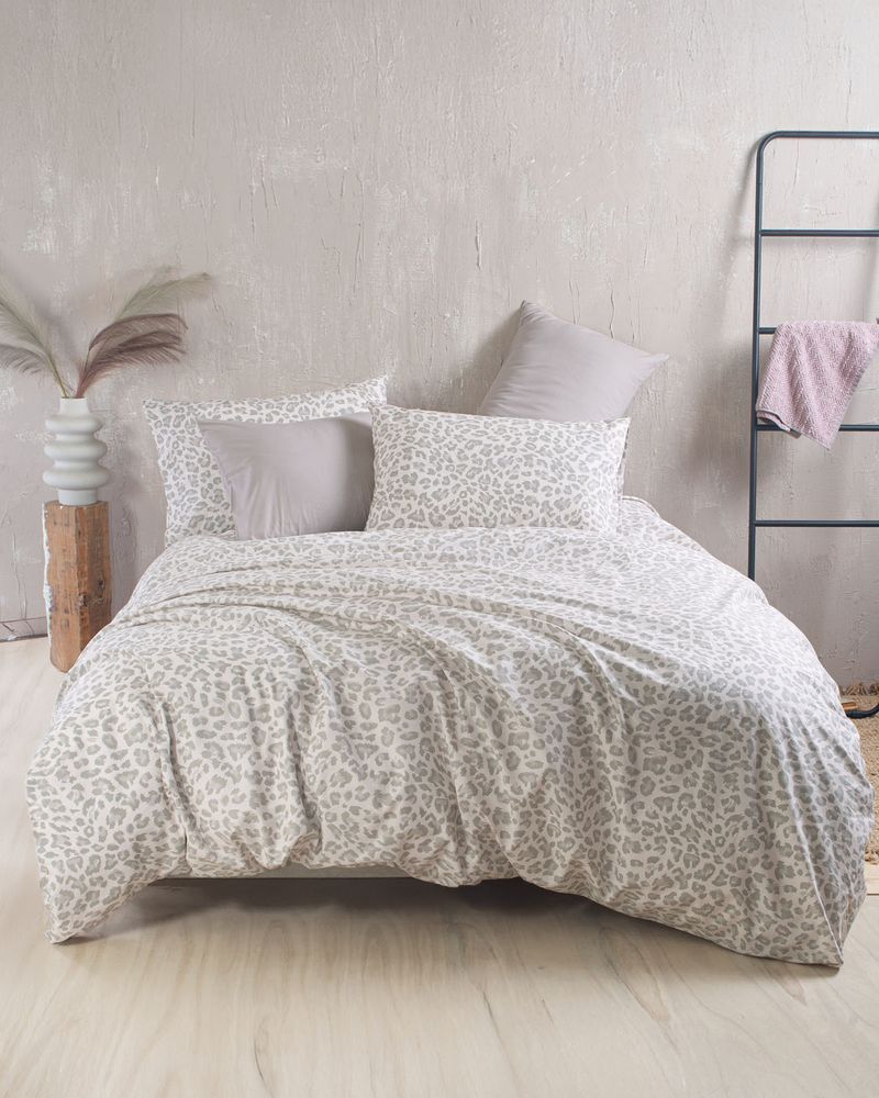 ΣΕΤ ΣΕΝΤΟΝΙΑ ΥΠΕΡΔΙΠΛΑ RYTHMOS NALA ΜΠΕΖ 230X260CM