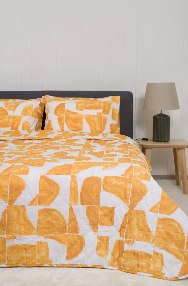 ΚΟΥΒΕΡΛΙ ΜΟΝΟ BIOKARPET HOME NORDIC 855 MALMO GOLD 160X240