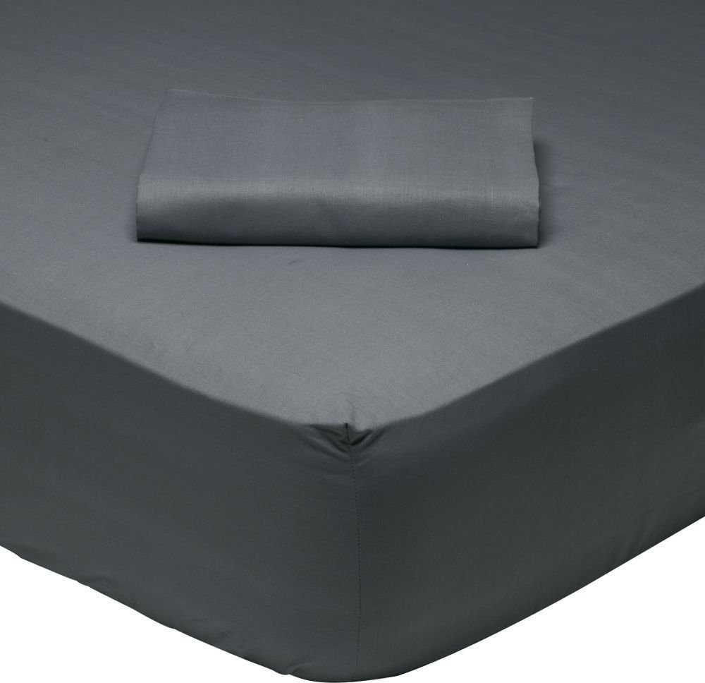 ΣΕΝΤΟΝΙ ΥΠΕΡΔΙΠΛΟ DAS HOME BEST LINE 1007 ΓΚΡΙ ΜΕ ΛΑΣΤΙΧΟ 160X200+35CM