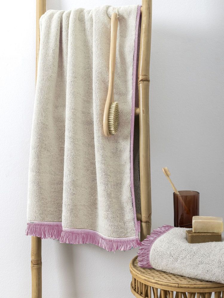 ΠΕΤΣΕΤΑ ΠΡΟΣΩΠΟΥ ΠΑΛΑΜΑΪΚΗ TOWELS COLLECTION IGGY PINK (70X140 CM) ΠΑΛΑΜΑΙΚΗ