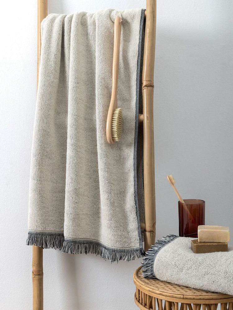 ΠΕΤΣΕΤΑ ΠΡΟΣΩΠΟΥ ΠΑΛΑΜΑΪΚΗ TOWELS COLLECTION IGGY BLACK (50X90 CM)