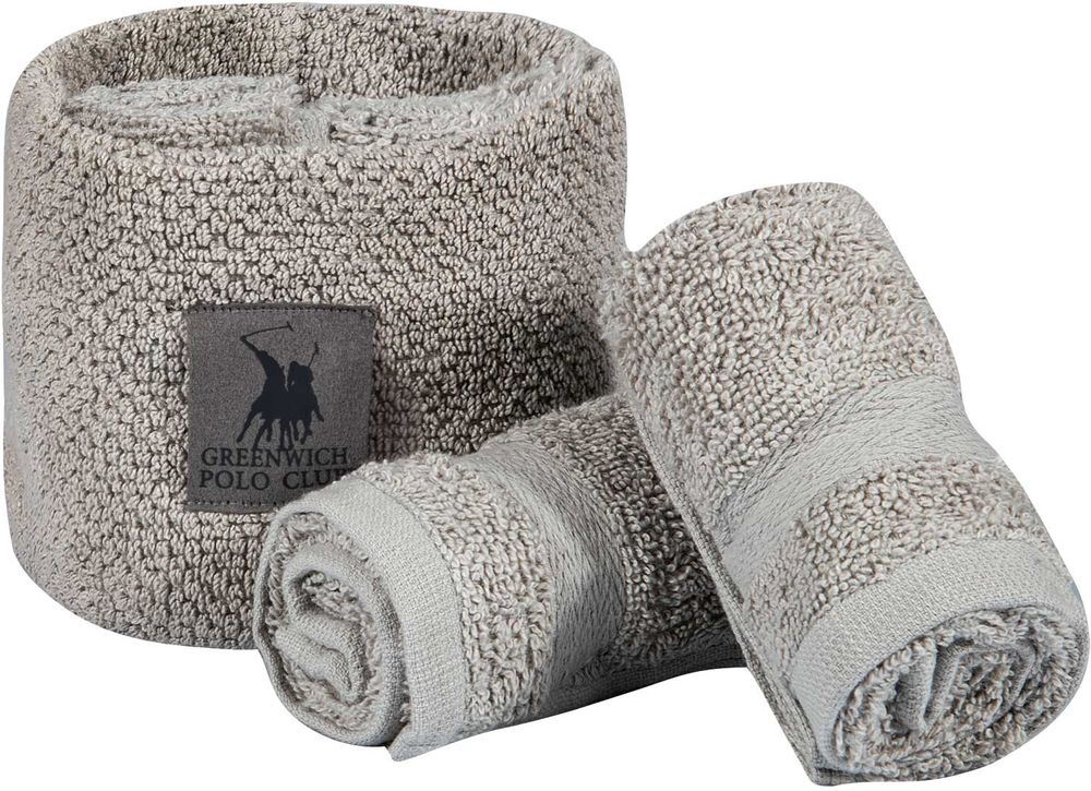 ΣΕΤ ΠΕΤΣΕΤΕΣ GREENWICH POLO CLUB ESSENTIAL 4105 GREY (4 ΤΜΧ) GREENWICH POLO CLUB