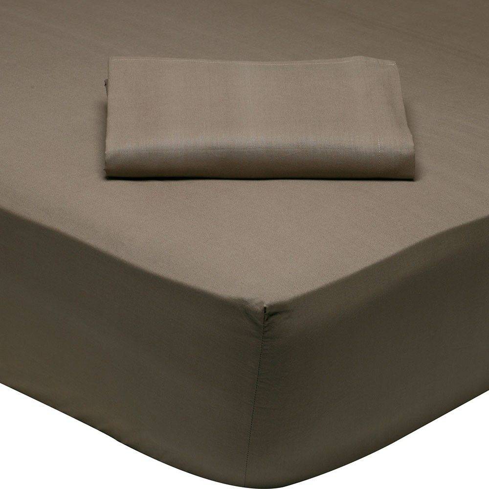 ΣΕΝΤΟΝΙ ΜΟΝΟ DAS HOME BEST 1004 ΜΕ ΛΑΣΤΙΧΟ ΚΑΦΕ (100X200+35CM) DAS HOME