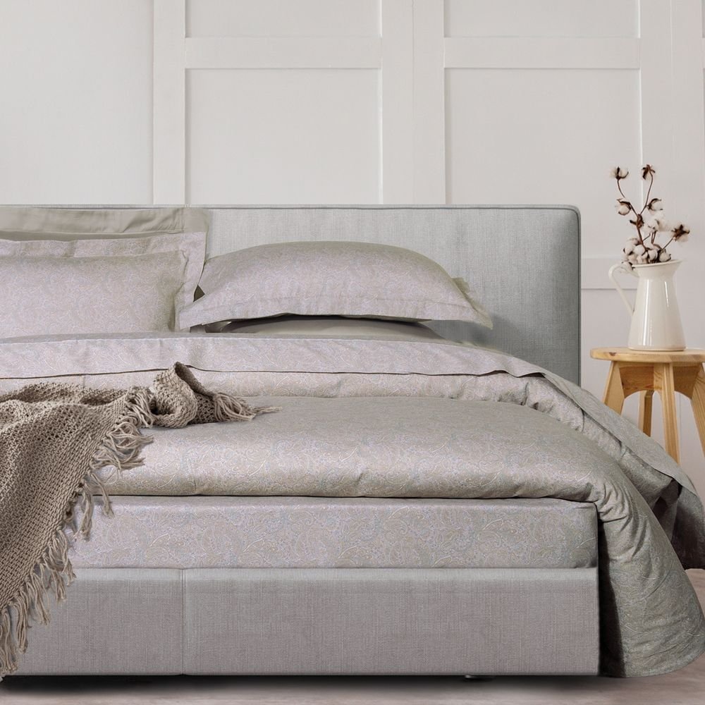 ΣΕΤ ΣΕΝΤΟΝΙΑ ΥΠΕΡΔΙΠΛΑ DAS HOME PRESTIGE 1719 ΕΚΡΟΥ/NUDE/ΛΑΔΙ 4ΤΜΧ (240X260CM)