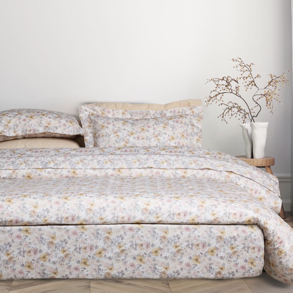 ΣΕΤ ΣΕΝΤΟΝΙΑ ΥΠΕΡΔΙΠΛΑ DAS HOME PRESTIGE 1720 GKRI/TAUPE 4ΤΜΧ (240X260CM) DAS HOME