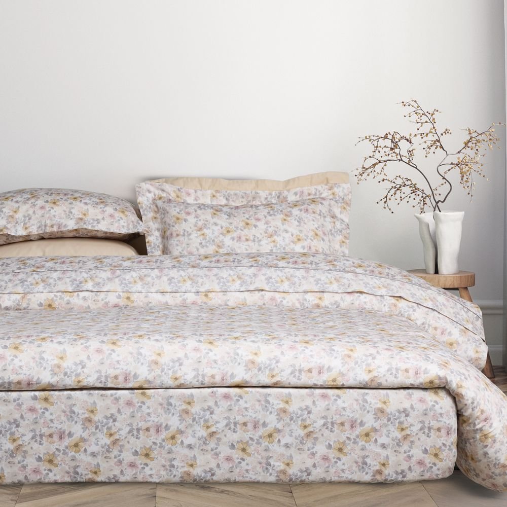 ΣΕΤ ΣΕΝΤΟΝΙΑ ΥΠΕΡΔΙΠΛΑ DAS HOME PRESTIGE 1720 GKRI/TAUPE 4ΤΜΧ (240X260CM)
