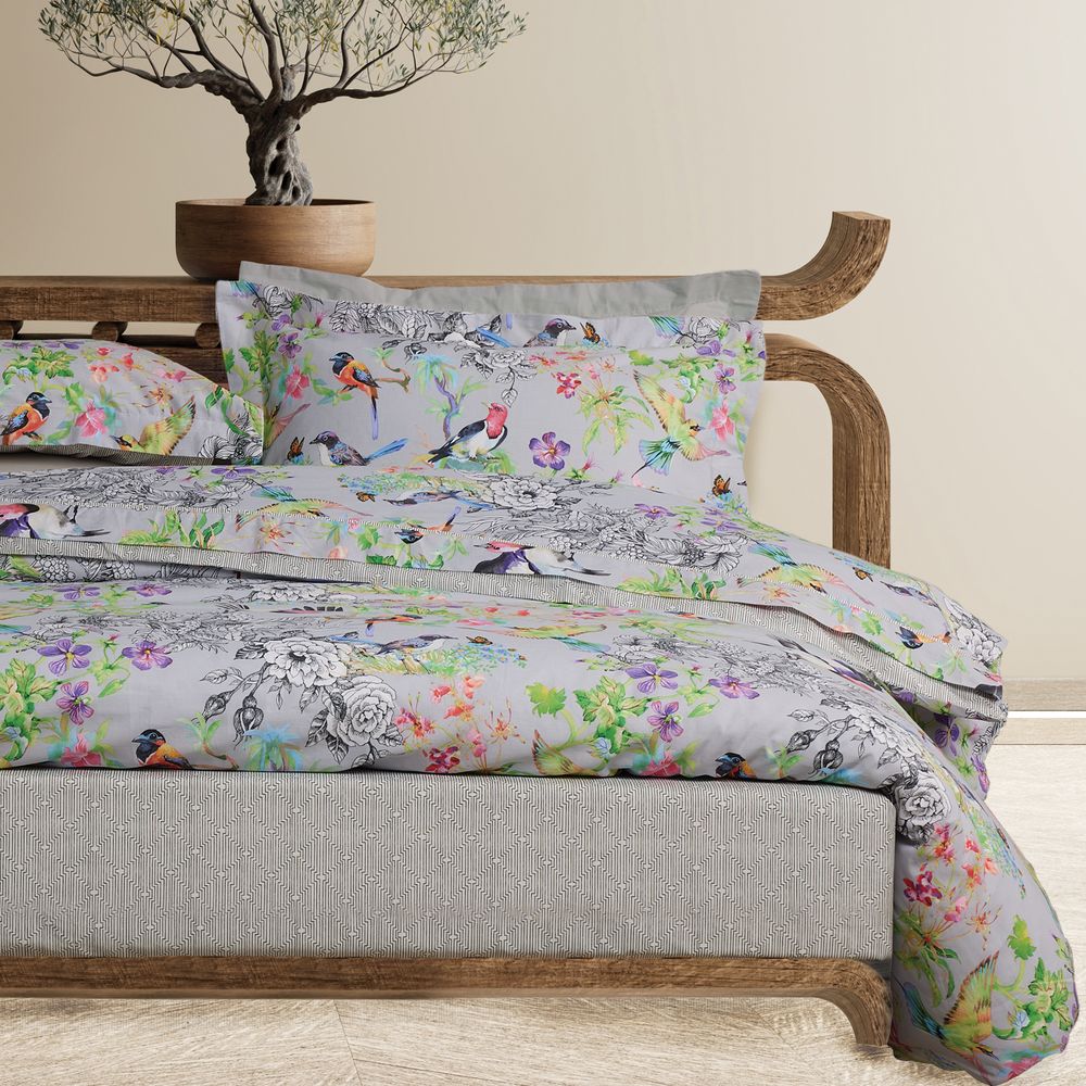 ΣΕΤ ΣΕΝΤΟΝΙΑ KING SIZE DAS HOME DAILY 3177 ΠΟΛΥΧΡΩΜΟ 4ΤΜΧ (260X280CM) DAS HOME
