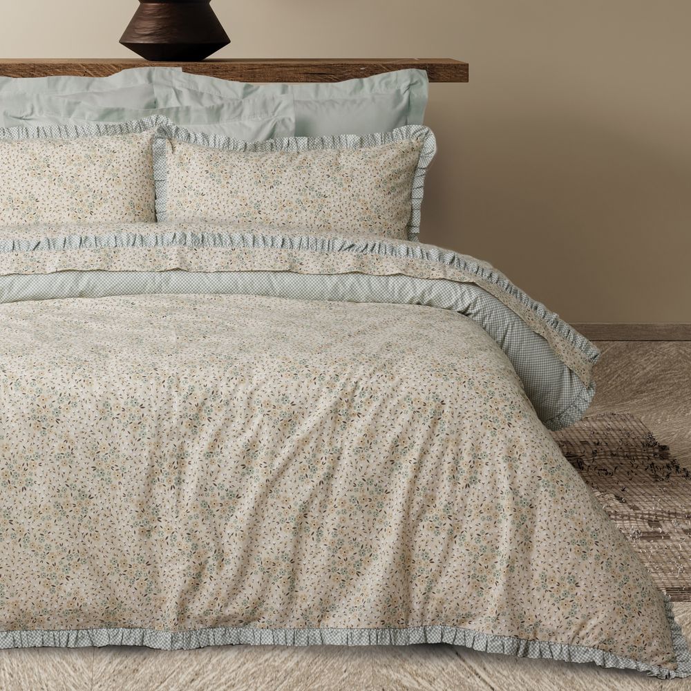 ΣΕΤ ΣΕΝΤΟΝΙΑ KING SIZE DAS HOME DAILY 3179 TAUPE 4ΤΜΧ (260X280CM) DAS HOME