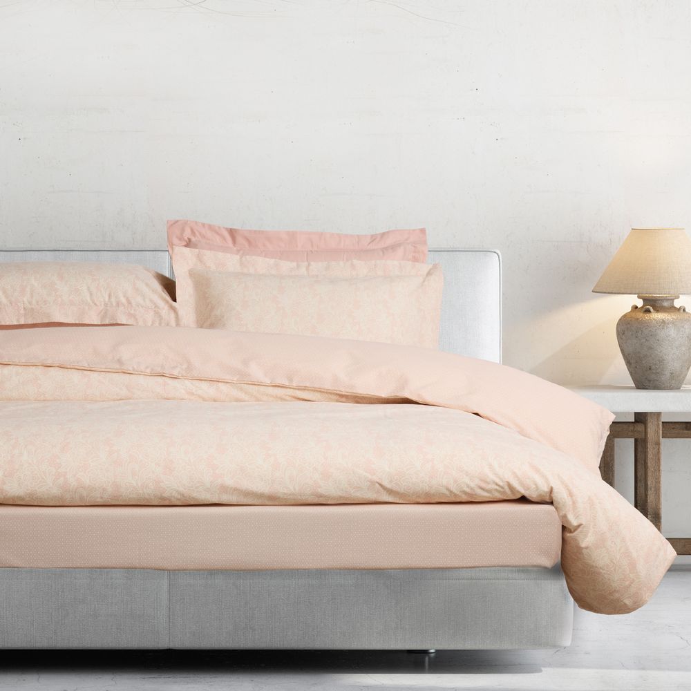 ΣΕΤ ΣΕΝΤΟΝΙΑ ΜΟΝΑ DAS HOME CASUAL 5441 ΙΒΟΥΑΡ/ΡΟΖ NUDE 3ΤΜΧ (170X260CM) DAS HOME