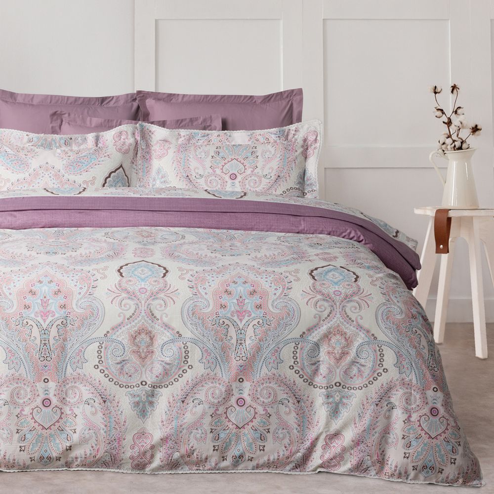 ΚΟΥΒΕΡΛΙ KING SIZE DAS HOME PRESTIGE 1713 ΠΟΛΥΧΡΩΜΟ (230X240CM) DAS HOME