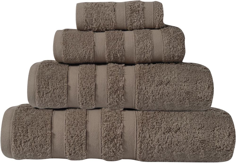 ΠΕΤΣΕΤΑ ΜΠΑΝΙΟΥ DAS HOME PRESTIGE 1162 ΚΑΦΕ TAUPE (80X150CM) DAS HOME