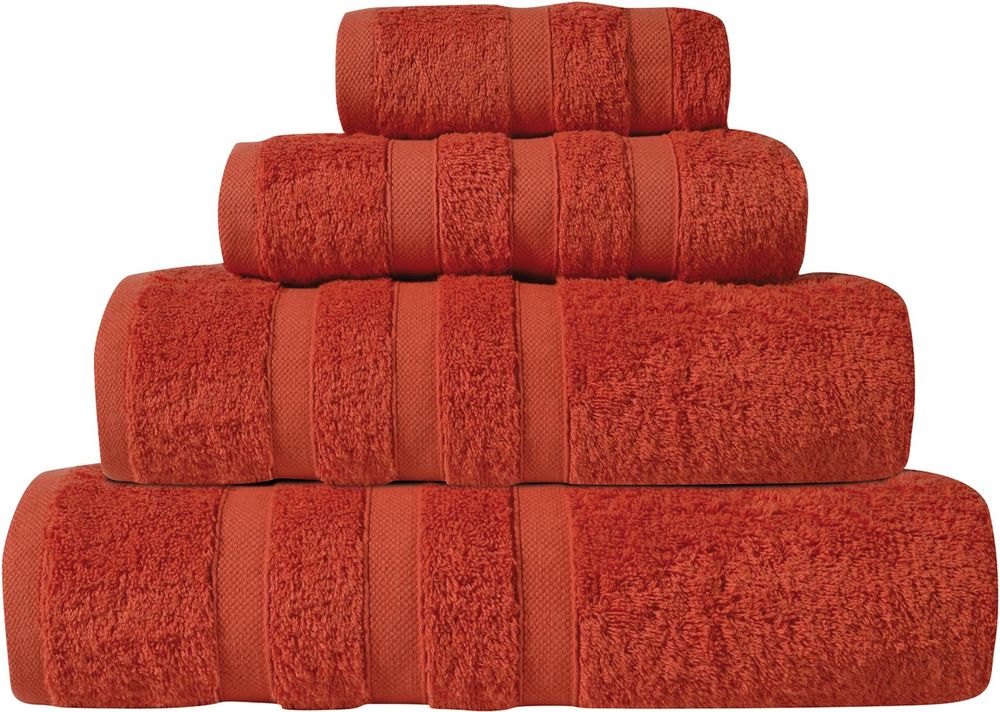 ΠΕΤΣΕΤΑ ΜΠΑΝΙΟΥ DAS HOME PRESTIGE 1166 TERRACOTTA (80X150CM) DAS HOME